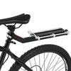 ThreeH Bicycle Luggage Carrier Quick Release Lightweight Rear Cargo Rack Universal 20lb/9kg Load Fit Most Mountain Bike with Reflector Elastic Cargo Strap view 4
