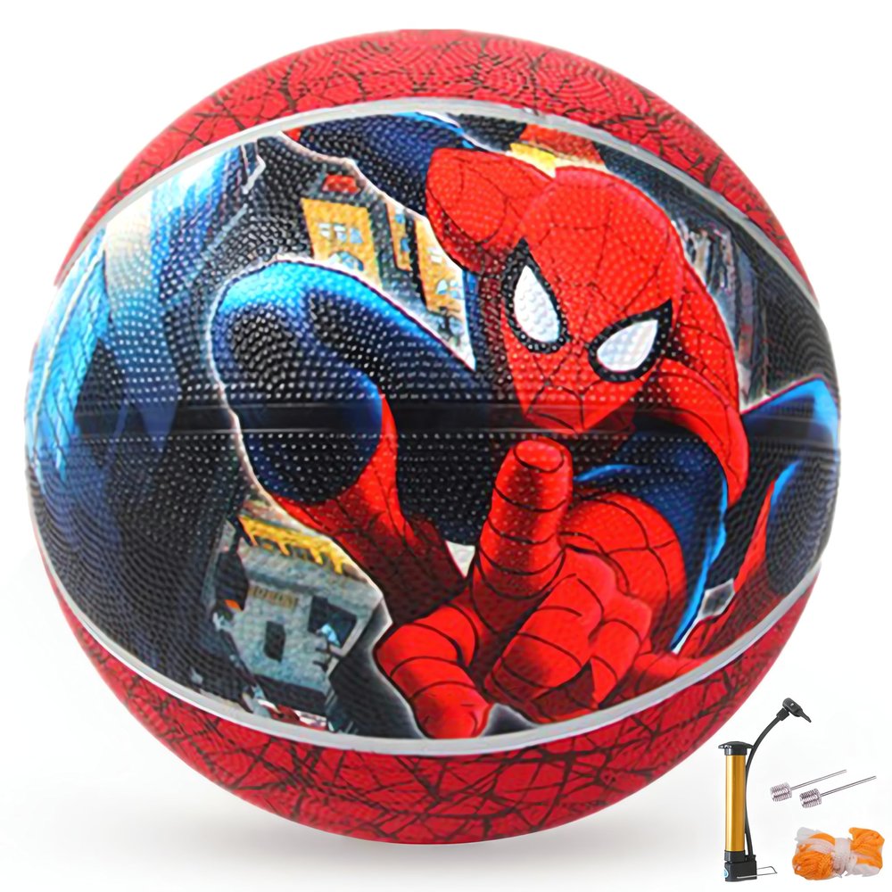 DECLIR Kids Basketball Size 5 Youth Basketball 27.5" for Indoor Outdoor Play Games,Training Basketball for Beginner