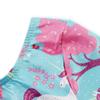Gymnastics Leotard 5t 5/6 Unitard Long Sleeve Sleeved Outfits Bodysuits Tumbling Aqua Blue Unicorn Tree Pink Castle Flower Floral Horse view 3
