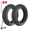 ulip (2-Pack) 8.5 x 2 Solid Scooter Tire 8.5 inch Rubber Tire 50/75-6.1 Front and Rear Wheels Replacement for Gotrax GXL V2 Hiboy S2 Pro Xiaomi M365 Pro Pro2 1S MI3 and 8.5 inch Scooters view 1