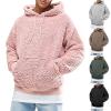 Casual Hoodies for Men Sweatshirt Pullover Hoodie Long Sleeve Fall Winter Workout Hooded Sweatshirts (L, Gray) view 2