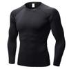 SPVISE Compression Shirt Men Long Sleeve Workout Gym Baselayer Top Black view 1