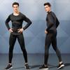 SPVISE Compression Shirt Men Long Sleeve Workout Gym Baselayer Top Black view 2