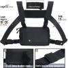 WYNEX Tactical Chest Rig Pack for Men, Running Chest Bag with Front Loop Airsoft Recon Chest Rigs for Hunting Outdoor EDC Combat Patch Included view 4