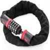 bicycle locks heavy duty anti theft Bike Lock Bike Chain Lock,5-Digit Resettable Combination 3.9 FT Motorcycle Bicycle Chain Cable Locks Keyless Bike Lock Heavy Duty Chain For Motorcycle, Bicycle, Ska view 1