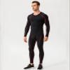 Men's Compression Shirt Long Sleeve Athletic Workout T-Shirts Top Active Sport Baselayer Undershirt Gear Shirt Dry Fit view 3