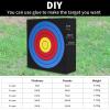 FENJANER Archery Target for Backyard Youth EVA Arrow Target Square Moving Foam Targets for Outdoor Shooting Practice Training Compound Bow and Recurve Bow view 2