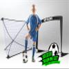 NET PLAYZ Soccer Goal Rebound Net for Backyard | Football Soccer Gifts for Age 3 4 5 6 7 8 9 10 11 12 13 14 Year Old Kids Children & Teens, Black, 4 x 3Ft (NOS37040) view 1