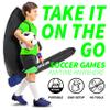 NET PLAYZ Soccer Goal Rebound Net for Backyard | Football Soccer Gifts for Age 3 4 5 6 7 8 9 10 11 12 13 14 Year Old Kids Children & Teens, Black, 4 x 3Ft (NOS37040) view 3