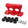 Fancyes Bike Fork Mount, Thru Axle Carrier Bicycle Stand Holder, Quick Release Car Roof Mount, Versatile Bicycle Front Fork for Truck Bed Trailer, Red view 4