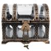 BESPORTBLE Pirate Treasure Chest for Kids - Plastic Treasure Box with Lock and Key, for Christmas Stuffers, Halloween Treat Bags, Birthday Goodie Bags & Classroom Reward, for Kids 3-12 view 4