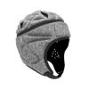 Soft Shell Football Helmet Scrum Cap 7v7 Rugby Helmet Padded Helmet Goalkeeper Adjustable Soccer Goalie Helmet Flag Football Helmet for Child Youth Adult (Grey, Large with 23"-25") view 1