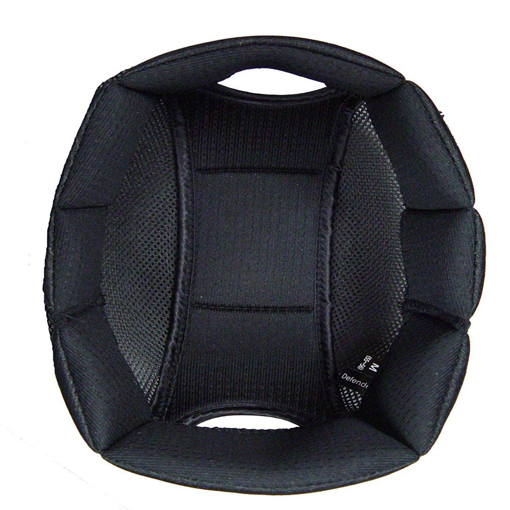 One K Defender Refit Riding Helmet Liner, Black, X-Small