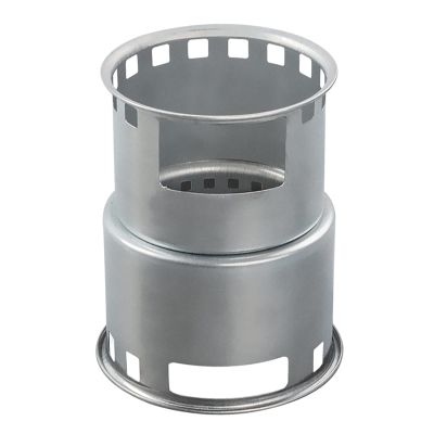 DUTIL Wood Stove,Stainless Steel Camping Backpacking Stove,Bonfire Fire Pit, Outdoor Wood Burning Firepit, with Portable Carry Bag, for Camping, Cooking, Heating