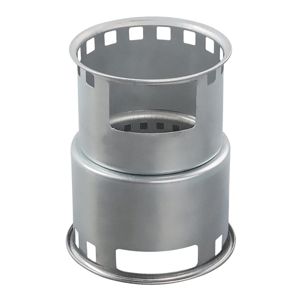 DUTIL Wood Stove,Stainless Steel Camping Backpacking Stove,Bonfire Fire Pit, Outdoor Wood Burning Firepit, with Portable Carry Bag, for Camping, Cooking, Heating