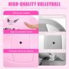 adekale Volleyball Outdoor Volleyball Ball, Pink Volleyballs for Girls Women, Soft Volleyball Official Size for Beach Pool Playing, Ideal Gift Volleyball view 4
