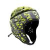 Soft Shell Football Helmet Scrum Cap 7v7 Rugby Helmet Padded Helmet Goalkeeper Adjustable Soccer Goalie Helmet Flag Football Helmet for Child Youth Adult (Fluorescent Yellow, Large with 23"-25") view 1