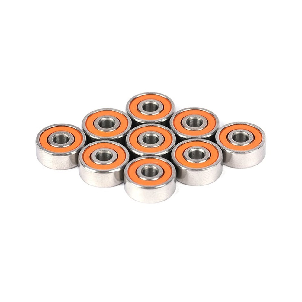 Ball Bearings DIY Fishing Reel Bearings 1Pcs 3X10X4mm and 1Pcs 5x11x4mm Spool Bearing Kits for ABU Garcia MAX Without Grease Fast Turning
