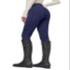 Willit Women's Fleece Riding Breeches Winter Horse Riding Pants Tights Equestrian Thermal Schooling Tights Navy Blue XXL view 2