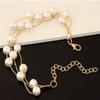 Kilener Gold Layered Pearl Necklaces for Women Faux Pearls Necklace Bracelet Earring Set for Women Multi Layered Pearl Choker Necklaces view 4