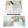 Sleeping Bag Liners Portable Adult Sleeping Bag, Clean and Comfortable Tencel Sleeping Bag Liner, for Outdoor Camping Travel Sleeping Bags, Suitable for Single and Double view 2