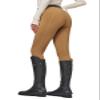 Willit Women's Fleece Riding Breeches Winter Horse Riding Pants Tights Equestrian Thermal Schooling Tights Coffee XL view 2