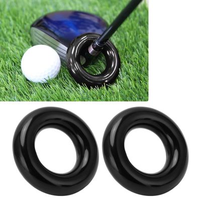 VGEBY Weighting Ring, 2pcs Bat Weight Round Glossy Trainning Swing Weight Donut for Warm Up Baseball Accessories (Black) Accessories Rings Swing Donut
