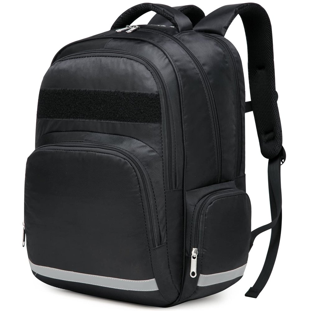 Gatycallaty First Aid Backpack Emt First Responder Bag Ems Emergency Home Health Hiking Trauma Travel Camping (Black1, Large)