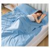 Sleeping Bag Liners Camping Sleeping Bag Travel Sleeping Bag, Ultralight Portable Sleeping Bag Liner, Single Double Tencel Sleeping Bag, Perfect for Outdoor Backpacking view 1