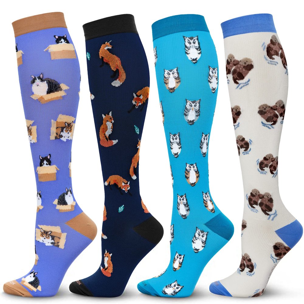 LEVSOX Compression Socks Women and Men, 20-30mmHg, Best for Nurses, Travel, Pregnancy