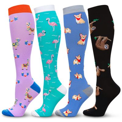 Compression Socks Women and Men, 20-30mmHg, Best for Nurses, Travel, Pregnancy