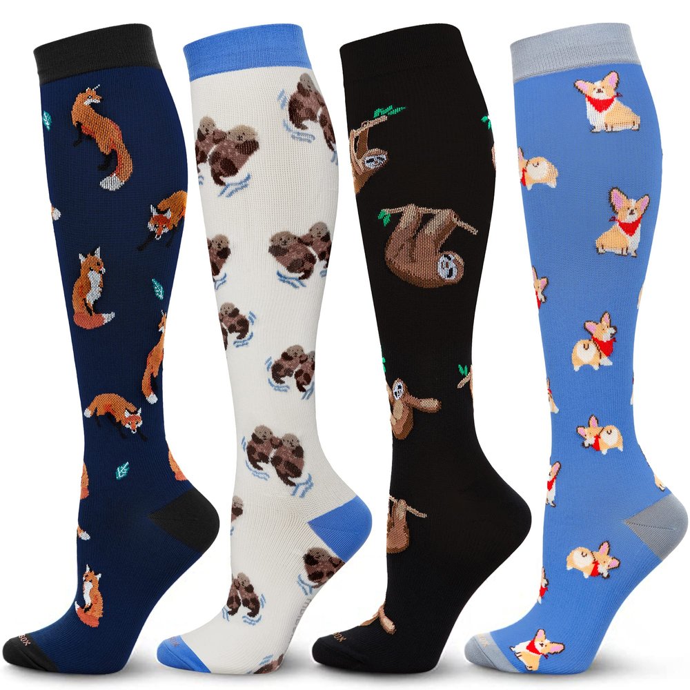 Compression Socks Women and Men, 20-30mmHg, Best for Nurses, Travel, Pregnancy