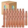 NORMAN JR, Hammered Copper Water Bottle 1L Extra Large - an Ayurvedic Pure Premium Copper Vessel- Drink More Water, Lower Sugar Intake and Enjoy The Health Benefits Immediately - Gift Pack of 48 view 1