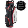 Tangkula 11" Golf Cart Bag, Lightweight Golf Cart Bag with 14 Way Dividers Top Organizer, 8 Pockets, Rain Hood, Shoulder Strap, Beverage Cooler Bag, Golf Clubs Cart Bag for Men & Women view 1