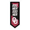 Team Sports America Evergreen NCAA University of Oklahoma | Ultra-Thin LED Light Wall Sign Decor | Large Pennant Banner | 9 x 23 Inches | Made in the USA view 2