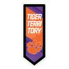 Team Sports America Evergreen NCAA Clemson University | Ultra-Thin LED Light Wall Sign Decor | Large Pennant Banner | 9 x 23 Inches | Made in the USA view 2