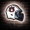 Team Sports America Evergreen NCAA Auburn University Ultra-Thin LED Light Wall Sign Decor | Full Size Replica Helmet | 19.5 x 15 Inches | Made in the USA view 1