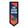Team Sports America Evergreen NCAA University of Florida | Ultra-Thin LED Light Wall Sign Decor | Large Pennant Banner | 9 x 23 Inches | Made in the USA view 2
