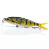 17cm 51.5g Jointed Swimbait for Bass Fishing Hard Body Soft Tail Wake Bait Glide Fishing Lures Minnows (Color : CC90-03) view 1