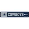 WinCraft Dallas Cowboys 3.75" x 19" Team Street Sign view 1