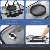 WHCDSTGJ Transparent Lid Fishing Bucket, Portable Foldable Fishing Bucket, Bait Bucket, Fish Bucket, Live Bait Storage. (8 gallons) view 3