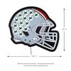 Team Sports America Evergreen NCAA Ohio State University Ultra-Thin LED Light Wall Sign Decor | Full Size Replica Helmet | 19.5 x 15 Inches | Made in the USA view 3
