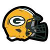 Team Sports America Evergreen NFL Green Bay Packers Ultra-Thin LED Light Wall Sign Decor | Full Size Replica Helmet | 19.5 x 15 Inches | Made in the USA view 2