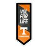Team Sports America Evergreen NCAA University of Tennessee | Ultra-Thin LED Light Wall Sign Decor | Large Pennant Banner | 9 x 23 Inches | Made in the USA view 2