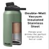 CamelBak Chute Mag 25oz Vacuum Insulated Stainless Steel Water Bottle, Moss view 3