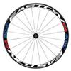 Scakbyer Reflective Stickers for Bike Wheel, 8PCS Safety Night Riding Bicycle Reflector Tape Decal Set - White + Blue + Red view 3