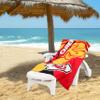 Northwest NFL Kansas City Chiefs 30 x 60 Inch Beach Towel, Puzzle Design view 2