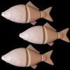 3pcs/lot Huge Lures Unpainted Jointed Swimbait 20cm 162g Big Game DIY Hard Bait Wobbler Vivid Carp Fishing Blanks (Color : JM117 3pcs Blank) view 1