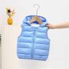 Children Kids Toddler Infant Baby Boys Girls Sleeveless Winter Solid Coats Ears Hooded Boys (Light Blue, 2-3 Years) view 2