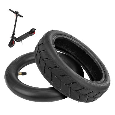 8.5 Inch Scooter Replacement Tire & Inner Tubes, 50/75-6.1 Compatible for M365/Pro/1S, 8 1/2X2 Electric Scooter Tires Rubber Vibration Dampers Tyre & Air Inner Tube Set